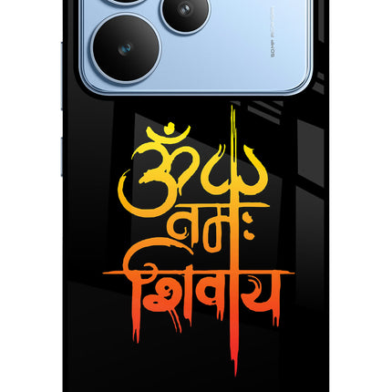 Om Namah Shivay Realme P4 Metal Case Back Cover by Casekaro