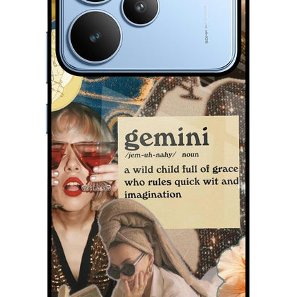 Gemini Zodiac Realme P4 Metal Case Back Cover by Casekaro