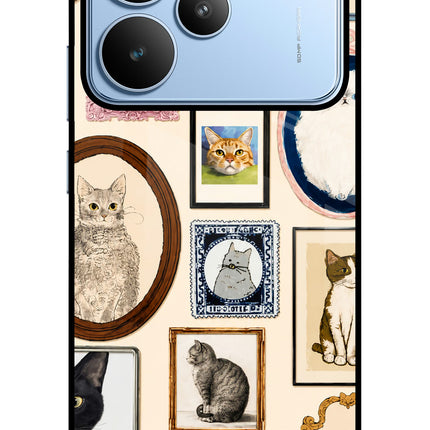 Mirror Cats Realme P4 Metal Case Back Cover by Casekaro