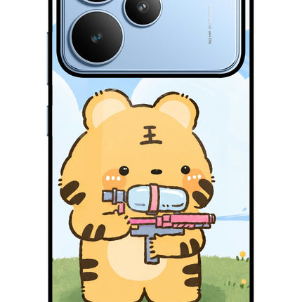 Tiger Treat Realme P4 Metal Case Back Cover by Casekaro