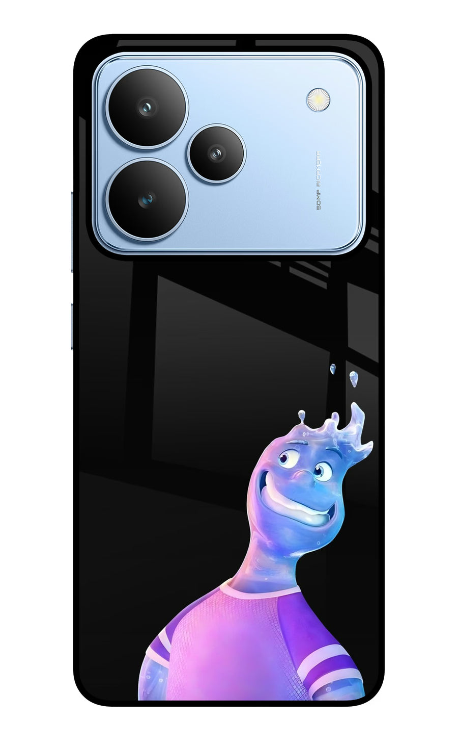 Wade Wave Realme P4 Back Cover, Metal case