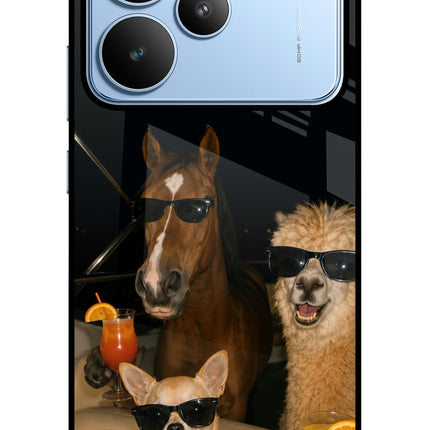 Party Squad Realme P4 Metal Case Back Cover by Casekaro