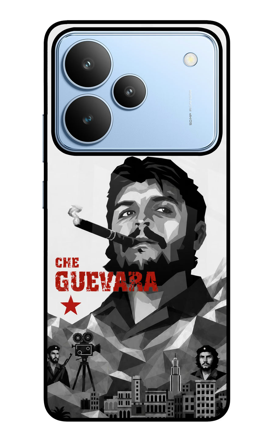 Che Guevara Iconic Realme P4 Back Cover, Metal case