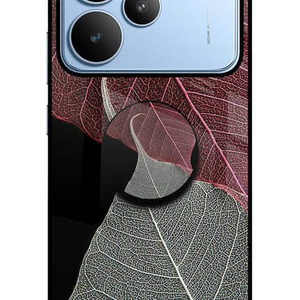 Leaf Pattern Realme P4 Pop Case by Casekaro