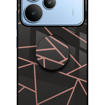 Geometric Pattern Realme P4 Pop Case by Casekaro
