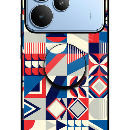 Colorful Pattern Realme P4 Pop Case by Casekaro