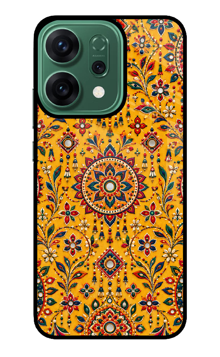 Sunlit Aura Oppo Reno14 5G Back Cover, Metal case