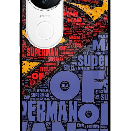 Superman iQOO Z10R 5G Metal Case Back Cover by Casekaro
