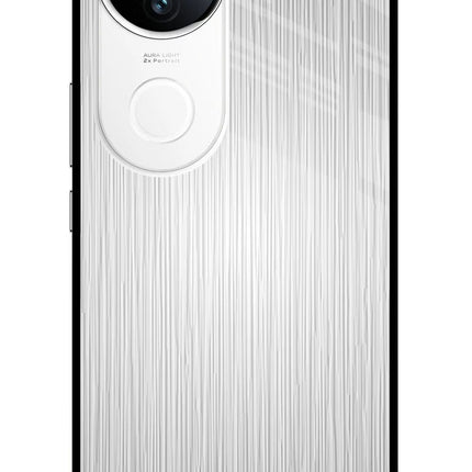 Wooden Grey Texture iQOO Z10R 5G Metal Case Back Cover by Casekaro