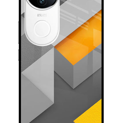Abstract iQOO Z10R 5G Metal Case Back Cover by Casekaro