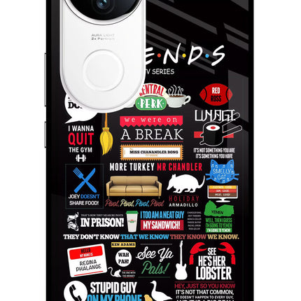 FRIENDS iQOO Z10R 5G Metal Case Back Cover by Casekaro