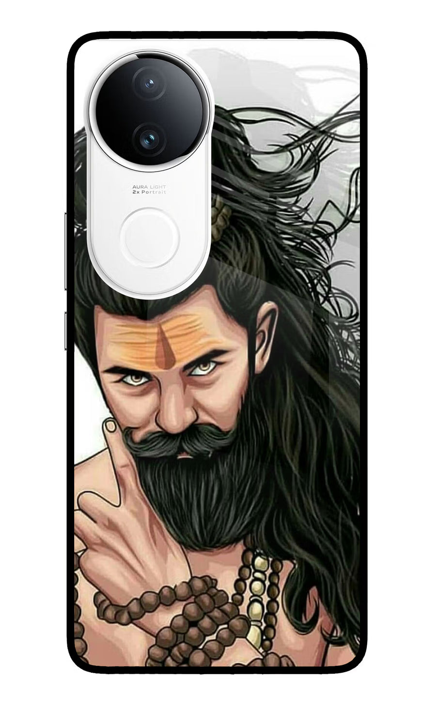 Mahadev iQOO Z10R 5G Back Cover, Metal case