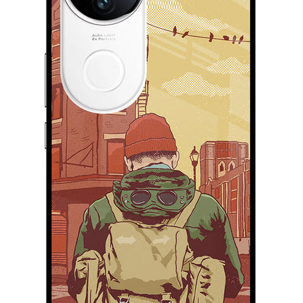 Adventurous iQOO Z10R 5G Metal Case Back Cover by Casekaro
