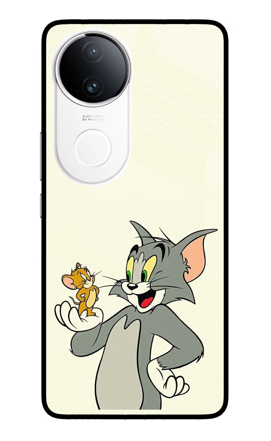 Tom & Jerry iQOO Z10R 5G Back Cover, Metal case