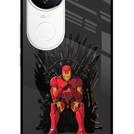 Ironman Throne iQOO Z10R 5G Metal Case Back Cover by Casekaro