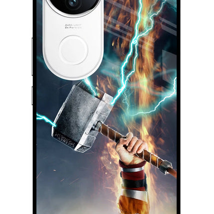 Thor Hammer Mjolnir iQOO Z10R 5G Metal Case Back Cover by Casekaro