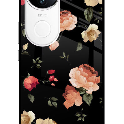Flowers iQOO Z10R 5G Metal Case Back Cover by Casekaro