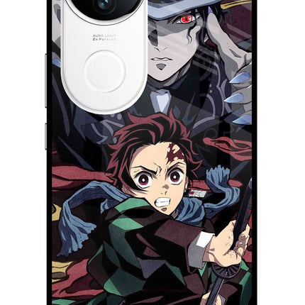 Demon Slayer iQOO Z10R 5G Metal Case Back Cover by Casekaro