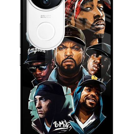 Rappers iQOO Z10R 5G Metal Case Back Cover by Casekaro