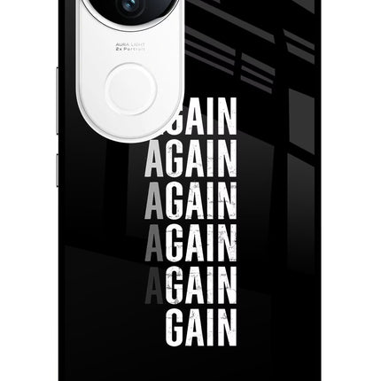 Again Again Gain iQOO Z10R 5G Metal Case Back Cover by Casekaro