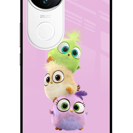 Cute Little Birds iQOO Z10R 5G Metal Case Back Cover by Casekaro