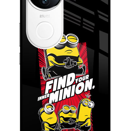 Find your inner Minion iQOO Z10R 5G Metal Case Back Cover by Casekaro