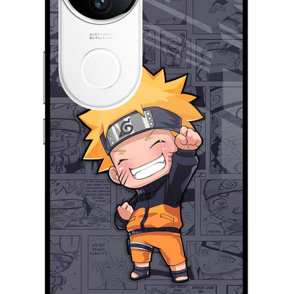 Chota Naruto iQOO Z10R 5G Metal Case Back Cover by Casekaro