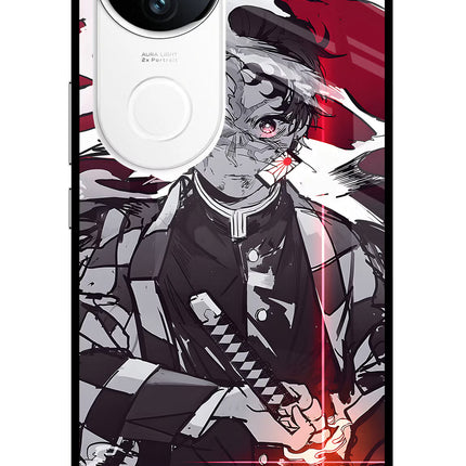 Demon Slayer iQOO Z10R 5G Metal Case Back Cover by Casekaro