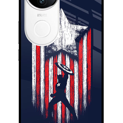 Captain America Marvel Art iQOO Z10R 5G Metal Case Back Cover by Casekaro