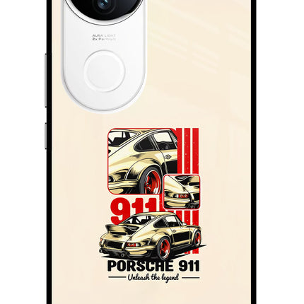 Classic Porsche 911 iQOO Z10R 5G Metal Case Back Cover by Casekaro