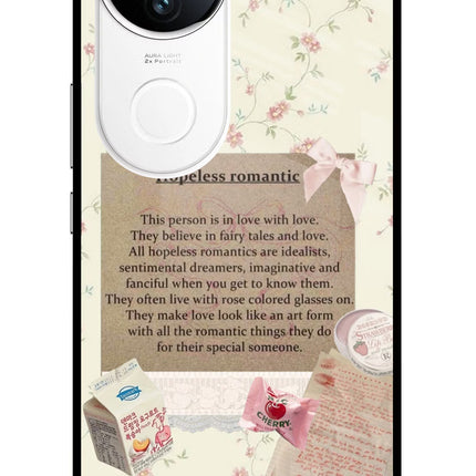 Hopeless Romantic iQOO Z10R 5G Metal Case Back Cover by Casekaro