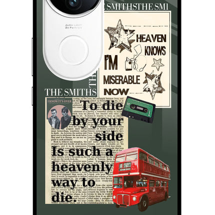 The Smiths iQOO Z10R 5G Metal Case Back Cover by Casekaro