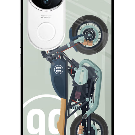 Classic Cafe Racer 99 iQOO Z10R 5G Metal Case Back Cover by Casekaro