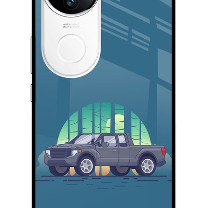 Retro Garage Vibe iQOO Z10R 5G Metal Case Back Cover by Casekaro