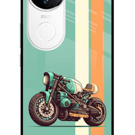 Striped Moto Drift iQOO Z10R 5G Metal Case Back Cover by Casekaro