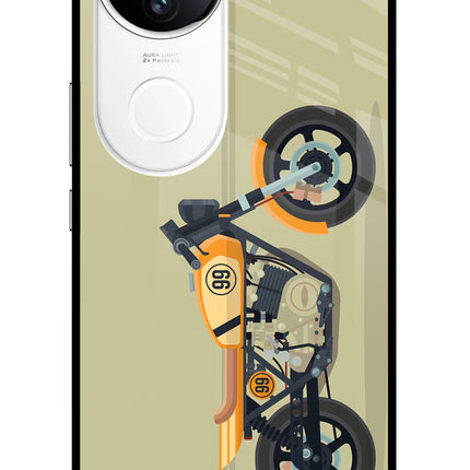 Vertical Speedster iQOO Z10R 5G Metal Case Back Cover by Casekaro