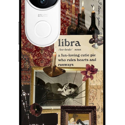 Libra Zodiac iQOO Z10R 5G Metal Case Back Cover by Casekaro