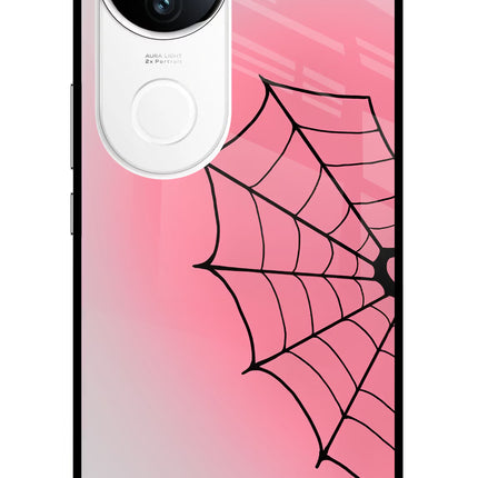 Pink Web iQOO Z10R 5G Metal Case Back Cover by Casekaro