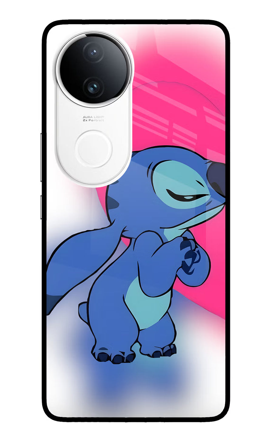 Stitch Hug iQOO Z10R 5G Back Cover, Metal case