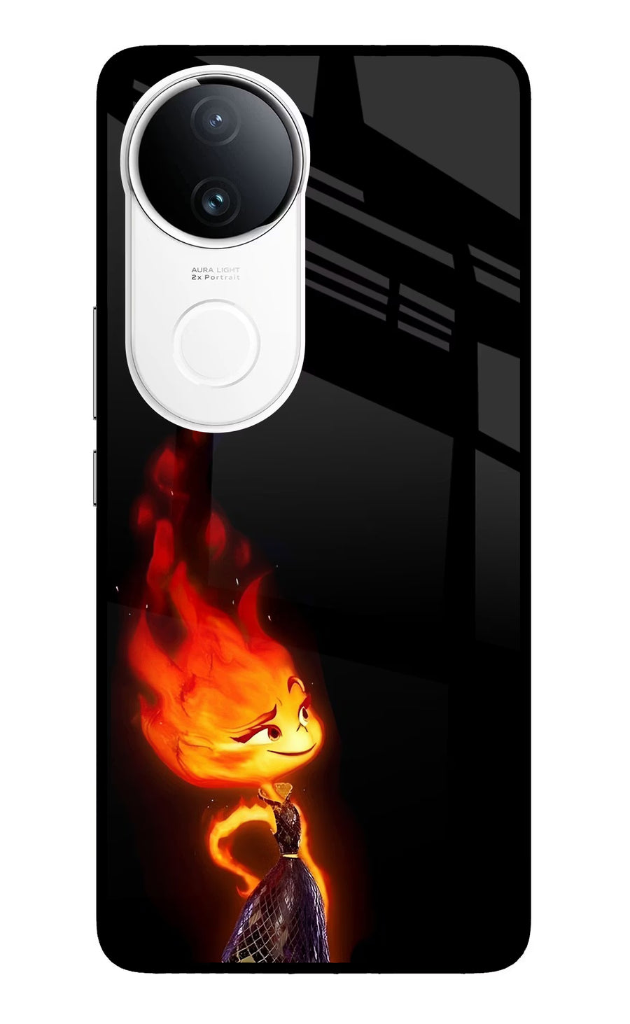 Ember Flame iQOO Z10R 5G Back Cover, Metal case