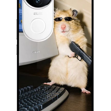 Hacker Hamster iQOO Z10R 5G Metal Case Back Cover by Casekaro