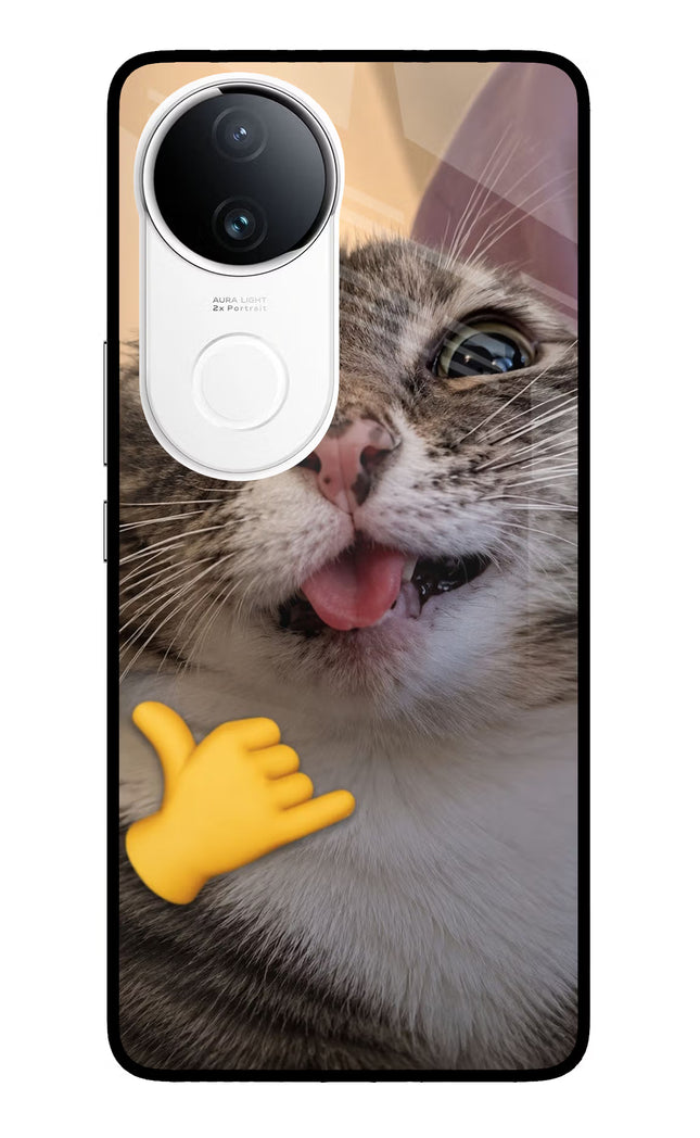 Silly Cat Call iQOO Z10R 5G Metal Case Back Cover by Casekaro
