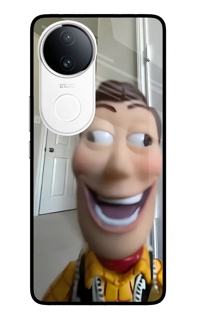 Side Eye Woody iQOO Z10R 5G Metal Case Back Cover by Casekaro