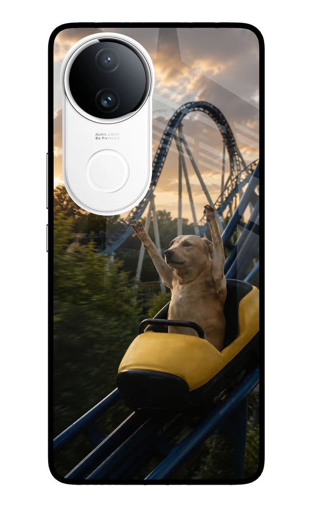 Rollercoaster Dog iQOO Z10R 5G Metal Case Back Cover by Casekaro