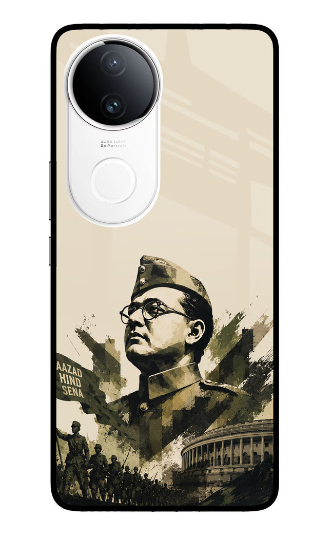Netaji Rising iQOO Z10R 5G Metal Case Back Cover by Casekaro