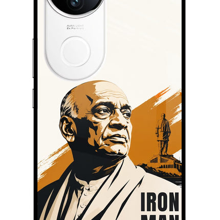 Sardar Patel Iron Will iQOO Z10R 5G Metal Case Back Cover by Casekaro