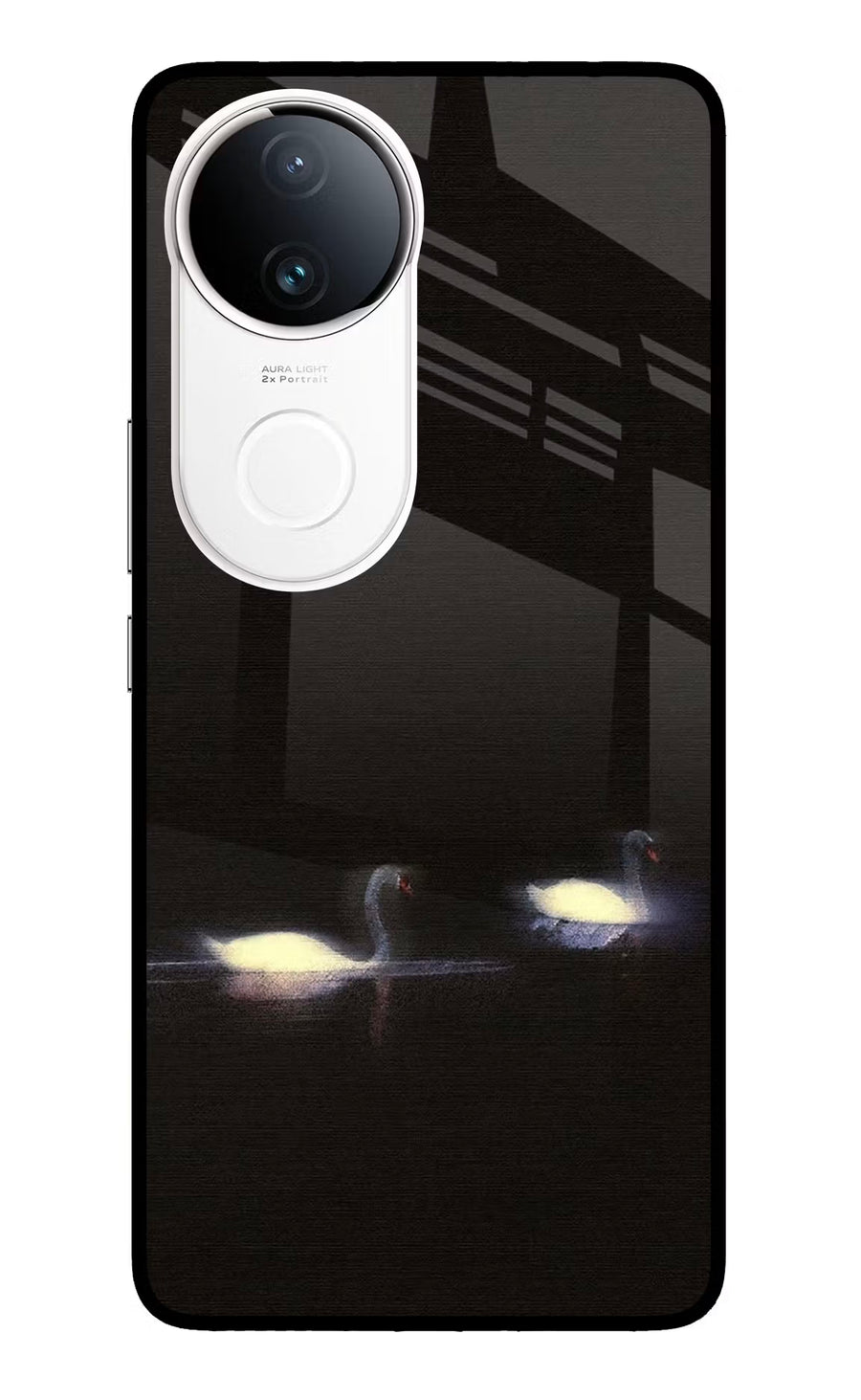 Silent Swans iQOO Z10R 5G Back Cover, Metal case