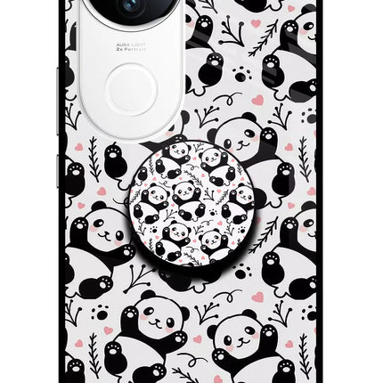Cute Panda iQOO Z10R 5G Pop Case by Casekaro
