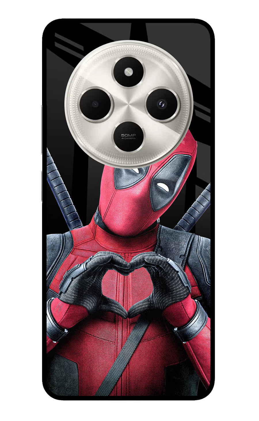 Deadpool Poco C75 5G Back Cover, Metal case