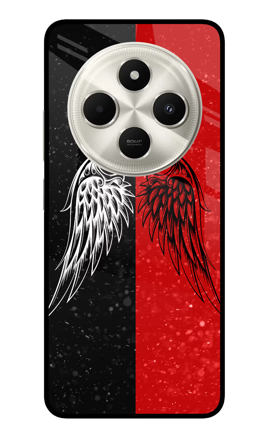 Wings Poco C75 5G Back Cover, Metal case